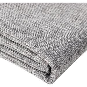 80x57 Inchess Natural Thickened Fabric Premium Linen Liner Multi-Purpose Linen Fiber Material for Gardening Wedding Table Runners Home Party Decorations Christmas (Light Grey)