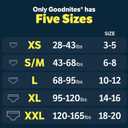 Goodnites Boys' Nighttime Bedwetting Underwear, Size Extra Small (28-43 lbs), 44 Ct (2 Packs of 22)