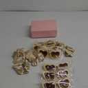 Satin Bridesmaid Scrunchies Bachelorette HairTies Set of 6 sunglasses Bridal Shower No Damage Hair ties ideas Gift for Wedding Party Favors Bridesmaid Proposal Gifts