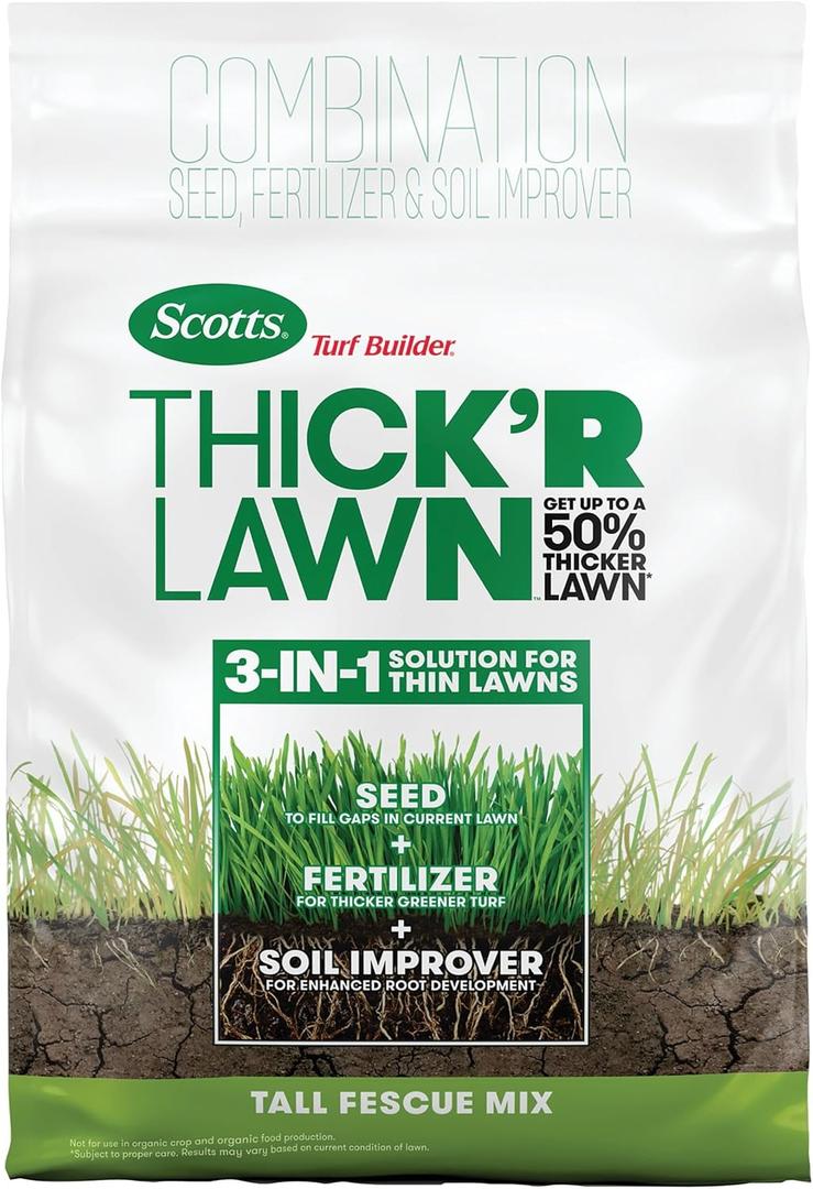 Scotts Turf Builder THICK'R Lawn Tall Fescue Mix, 12 lb.