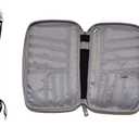 8 Multiple Passport Document Family Travel Wallet Organizer w/RFID Blocking, Black, OneSize, RFID Wallet