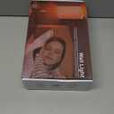 Plug in Wall Sconces Set of Two: Wall Lights with On/Off Switch - Stepless Color Temperature Wall Mount Lamps - Fabric Linen Wall Sconce for Bedroom Living Room & Hallway- Indoor Corded Wall Sconces (Blue)