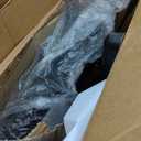 Amazon Basics Low Back Office Chair, Breathable Mesh, Height Adjustable, Padded Seat, Rolling Wheels, Swivel, Back Support, Sturdy, 21.25" D x 22.5" W x 38" H, Black