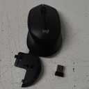Logitech M330 SILENT Wireless Mouse, 2.4GHz with USB Receiver, Optical Tracking, Quiet & Lightweight, Long Battery Life, for PC, Mac, Laptop, Chromebook - Black