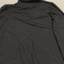 Womens Mock Turtleneck Long Sleeve Stretch Fitted Underscrubs Layer Tee Tops (Medium, D38218 Black)