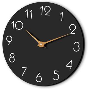 Wall Clock-12 Inch Black