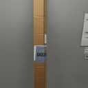 Ivilon Tension Curtain Rod - Spring Tension Rod for Windows or Shower, 54 to 90 Inch. Ivory