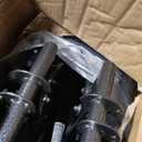 Drive Medical Lightweight Folding Transport Wheelchair - Reliable Mobility Support - Durable Steel Frame - Swing-Away Footrests - Compact Travel Design - Silver (1 Count (Pack of 1)