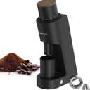 Burr Coffee Grinder,Wirsh Electric Single Dose Coffee Grinder Geimori GU38 with 38mm 6-Core Conical Burr,Stepless Adjustment for Espresso,Drip,French Press,Cold Brew,Bellows Included.