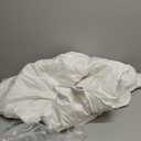 75% Canadian Goose Down Comforter Queen Size, Ultra Soft 100% Cotton Fabric, 850 Fill Power All Season Duvet Insert, Hotel Luxury Bedding Comforters (White,90"x90")