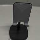 LISEN Cell Phone Stand Adjust for iPhone Phone Holder for Desk, Office Desk Accessories PC Gaming Gifts for Her Essentials Kitchen Gadgets Fit Telephone OtterBox Case Switch iPad Air Tablet 4-10 in (BLACK)