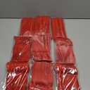 300 Pcs Red Plastic Silverware, Red Plastic Utensils, Disposable Cutlery Heavy Duty, 100 Forks, 100 Spoons, 100 Knives for Birthday, BBQ, Christmas