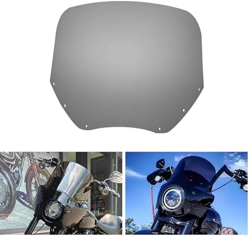 FATECIM 11" Smoke Windscreen Windshield Fits For FATECIM 6021 6024