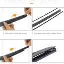 4PCS Wiper Blade Refill,Car Accessories Rubber Wiper Blade Refill,26" Windshield Wiper Blade Inserts,Frameless Window Boneless Insert Rubber Strips,Fit for Most Vehicles