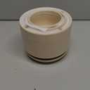 LE TAUCI Ceramic Plant Pots, 4.3+5.3+6.8 inch, Set of 3, Planters with Drainage Hole and Saucer, Indoor Flower Pot with Hole Mesh Pad, Gifts for Mom, Reactive Glaze Beige