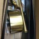 Ceiling Fan with Light and Remote Control, 52" Outdoor Ceiling Fan for Patios, Bedrooms & Living Rooms - Matte Black & Gold