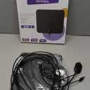 DAANT TV Antenna Indoor Long Range, Supports 4K 1080p Smart TV Signal Reception with 16ft HDTV Coax Cable