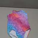Girls Swimsuit One Piece Bathing Suit with Adjustable Straps Cute Little Kids Swimming Suits Beach Swimwear 4T-12,140