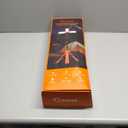 Saker Portable Camping Light with Stand 12000mAh 73.2" Rechargeable Work Light 3200 Lumen Camp Lanterns with Bag for Garage, Outdoor Work, Emergency Power Outages, Fishing LD10 Orange