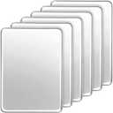 Remerry 6 Pack Stainless Steel Tray 16 x 12 Inch Metal Food Serving Tray for Baking Cookie Sheet, Lab Medical Instruments, Dental, Tattoo and Surgical