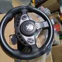 NBCP PC Steering Wheel with 6-Speed H-Pattern Shifter and Linear Pedal
Hall Effect Linear Steering,270°/450°/900°USB Sim Racing Wheel,11.02"/28CM,Tilt-Adjustable,Vibration Feedback for PC/PS3/ETS2