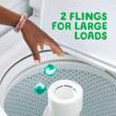 Gain Flings Laundry Detergent Pacs with Odor Defense, 112 Count, Super Fresh Blast Scent, HE 3in1 with Febreze and Oxi