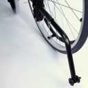 Karman Anti Tippers for S-100 Series Ergonomic Wheelchair, Black