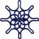 Lodge EC8ST32 Enameled Cast Iron, 8 Inch, Indigo Trivet