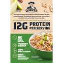 3 x Quaker Protein Instant Oatmeal, Apple Cinnamon, 12g Protein per Serving, Whole Grains, No Artificial Flavors, No Added Colors, 2.11 oz Packets, (6 Pack) (EXP 09/30/26)