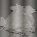 Toddler Baby Girl Long Sleeve Fall Dress Flower Lace Wedding First Birthday Baptism Christening Dresses with Hat Outfit (3-6 Months)