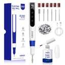 AIRSEE Cordless Electric Nail Drill 35000RPM & Gel Base Coat Nail Polish