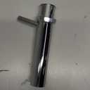 EZ-FLO 1-1/2 Inch x 8 Inch Dishwasher Tailpiece, Direct Connection for Tubular Drain Applications, 5/8 Inch OD Branch, Chrome Finish, 35088