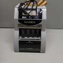 Nadex S180 Digital Coin Counter, Sorter, and Wrapper - Automatically Sorts and Counts Coin Batches, Stops on Full Coin Rolls