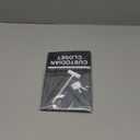 ComplianceSigns.com Custodian Closet Sign, ADA-Compliant Braille and Raised Letters, 9x6 in. White on Black Acrylic with Adhesive Mounting Strips