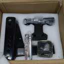 Adjustable Trailer Hitch -Drop Hitch-Tow Hitch with 2 inch Receiver-6inch Drop/Rise, 2" & 2-5/16" Ball Hitches for Trucks, 20,000 LBS GTW, Trailer Hitches with Anti-Theft Pin, Black…