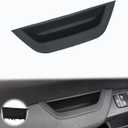 Black Driver Side Door Armrest Handle Storage Compartment Compatible for BMW X3 F25 2010-2016 X4 F26 2014-2017 Cover Door Container Storage Box Door Armrest Cover