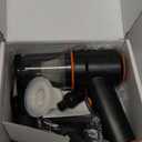 KMM Handheld Car Vacuum Cleaner, 9000PA Vacuum Cleaner & Air Duster, 120W High Power Vacuum Portable Cordless, Hand Held Vacuum Rechargeable with Multi-Nozzles & LED Light for Home, Car, Office (Black & Orange)