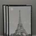 upsimples 16x24 Picture Frame Black 3 Pack, Scratch-Proof Poster Frames 16 x 24 for Photo Gallery - Slide-In Strips, Horizontal or Vertical Wall Mounting