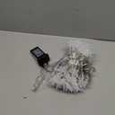 HEYFUNi LED Star String Lights Plug in, 100 LED 33 FT Outdoor Christmas Fairy Lights, 8 Modes Star Twinkle Light for Holiday New Year Wedding Party, Xmas Tree, Garden Decor(White)