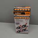 HORUSDY 4-Pack Spring Clamps Heavy Duty, 7-inch Large Plastic Clamps for Crafts with 3.7 Inch Jaw Opening for DIY, Gluing, Clamping and Securing