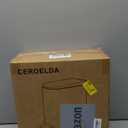 Small Bathroom Trash Can with Lid Soft Close-6L/1.6 Gal Slim Step Garbage Can-Metal Pedal Wastebasket-Narrow Rectangle Garbage Container Bin for Corner Office, Bedroom, Toilet, Live Room-Beige