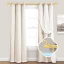 TANGWIN Gold Farmhouse Curtain Rods for Windows:66-120 Inch Adjustable Curtain Rod for Bedroom Living Room,Heavy Duty Decorative Rustic Drapery Rods with Vintage Swan Finials Easy Install,Brass Gold