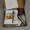 Charniol 32 Pcs Pirate Ship Cake Topper Nautical Sailboat Model Decoration Set Gold Coins Pirate Gems Treasure Telescope for Birthday Party Supplies