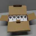 COOK WITH COLOR Bag Clips with Magnet- Food Clips, Chip Clips, Bag Clips for Food Storage with Airtight Seal Grip for Bread Bags, Snack Bags and Food Bags (White, Pack of 10)