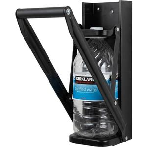 Big Can Crusher Heavy Duty Wall Mounted Bottle and Can Crusher, Crushes Large Bottles up to 1 Gallon, Steel Construction