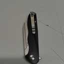 Sitivien ST103 Folding Knife, D2 Steel Blade+G10 Handle Pocket Knife, EDC Tool Knife for Outdoor, Camping, Hunting, Survival (Black)