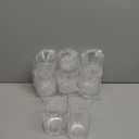US Acrylic Classic Clear Plastic Reusable Drinking Glasses (Set of 8) 12oz Rocks & 16oz Water Cups | BPA-Free Tumblers, Made in USA | Top-Rack Dishwasher Safe