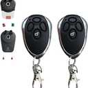 Remote Control for Roller Door Opener, Electric Smart Gate Opener with 100 Foot Range and Auto Close for Sliding Gates, Driveway Gate Opener Closer Accessory, Wireless Security Lock Smart Key