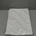 Ultra Soft Pillow Protectors with Zipper Standard Size - Set of 4 Breathable Pillow Covers - 100% Protection Against Stains, Dust & Dirt - Machine Washable (Dark White)