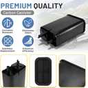 31342749 Vapor Canister Fit for 2004-2015 Volvo S60 S80 Xc60 Xc70 V60 V70 2.5L 3.0L 3.2L - Replace 30684418, 8634819 Activated Carbon Charcoal Canister Cans
